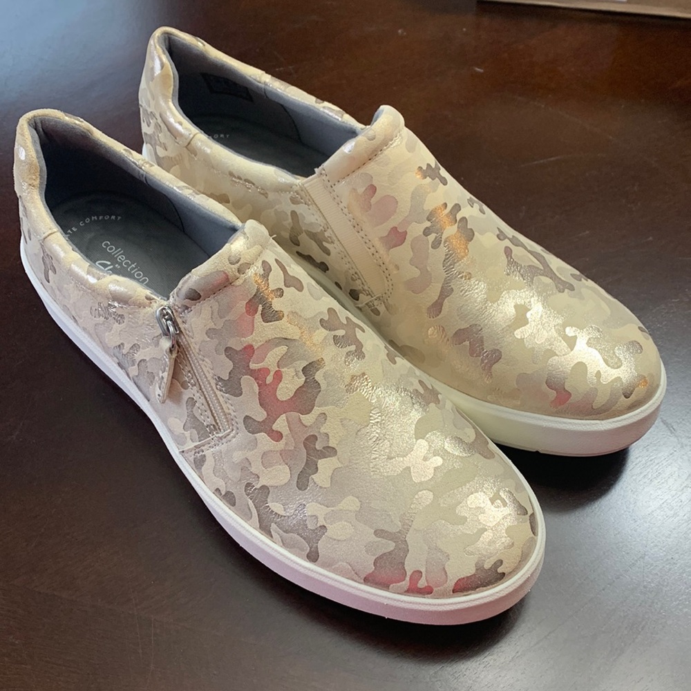 Clarks Slip-Ons